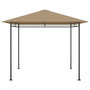 Voir la diapositive 2 : VIDAXL Belvedere 3x3x2,7 m Taupe 180 g/m^2