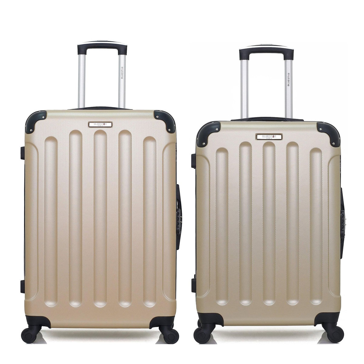 BLUESTAR BLUESTAR - Lot de 2 - Valise grand format et valise weekend MADRID