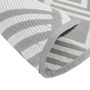 Voir la diapositive 4 : VIDAXL Tapis d'exterieur ARAKIL gris Ø160 cm PP