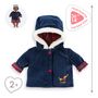Voir la diapositive 5 : Corolle Manteau Corolle en Fêtes pour poupon 36 cm