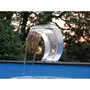 Voir la diapositive 2 : Ubbink Cascade de piscine Mamba LED en acrylique transparent - Ubbink