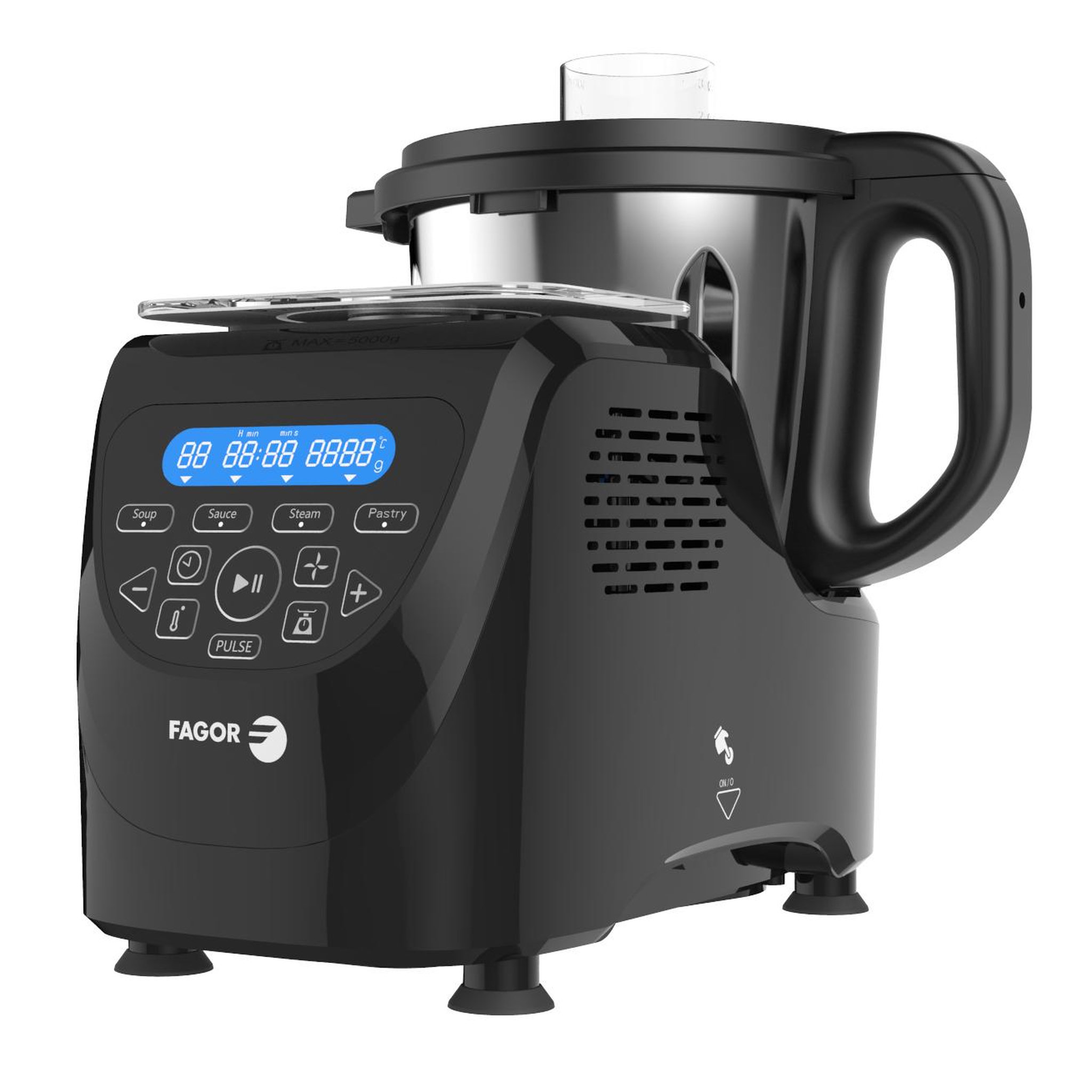 Voir la diapositive 3 : Fagor Robot cuiseur multifonctions 2l 1200w noir - fg870