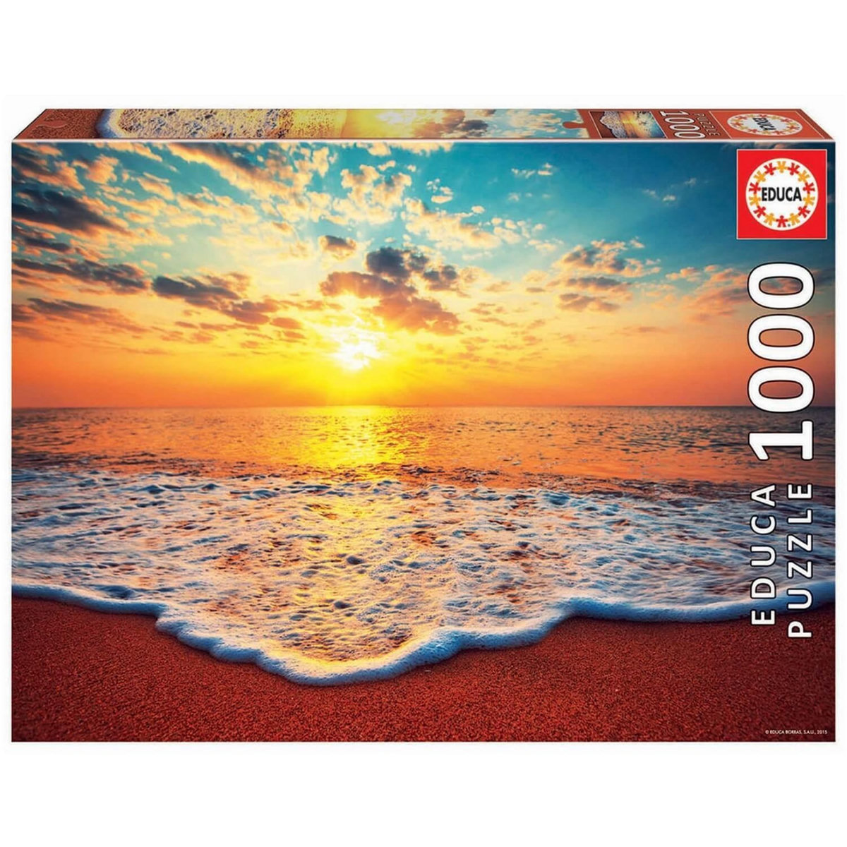 EDUCA Puzzle 1000 pièces : COUCHER DU SOLEIL