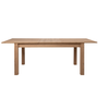 Voir la diapositive 4 : CONCEPT USINE Table à manger extensible style scandinave, bois 10 personnes SKADAR