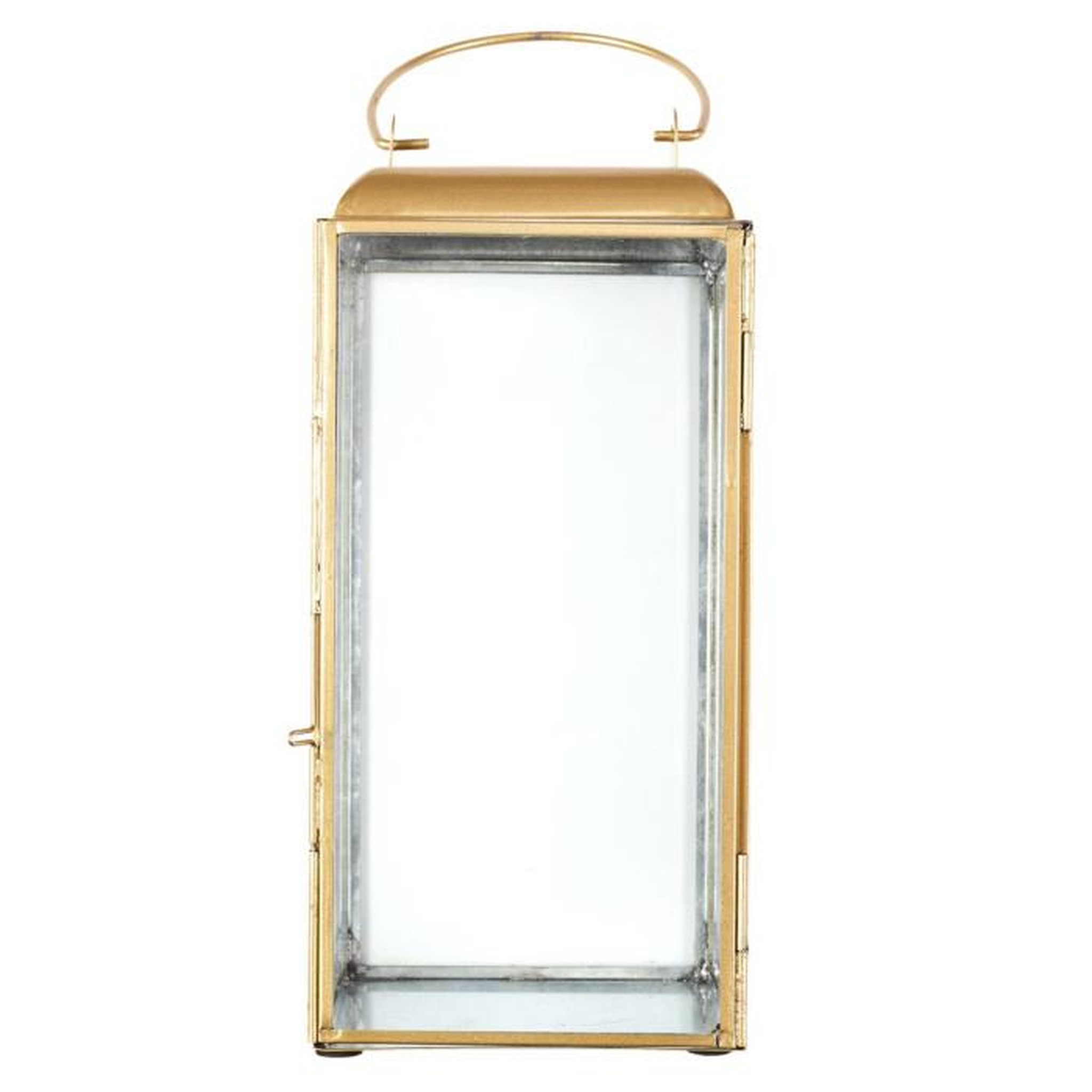 Voir la diapositive 3 : Paris Prix Lanterne Déco en Métal  Girotto  30cm Or