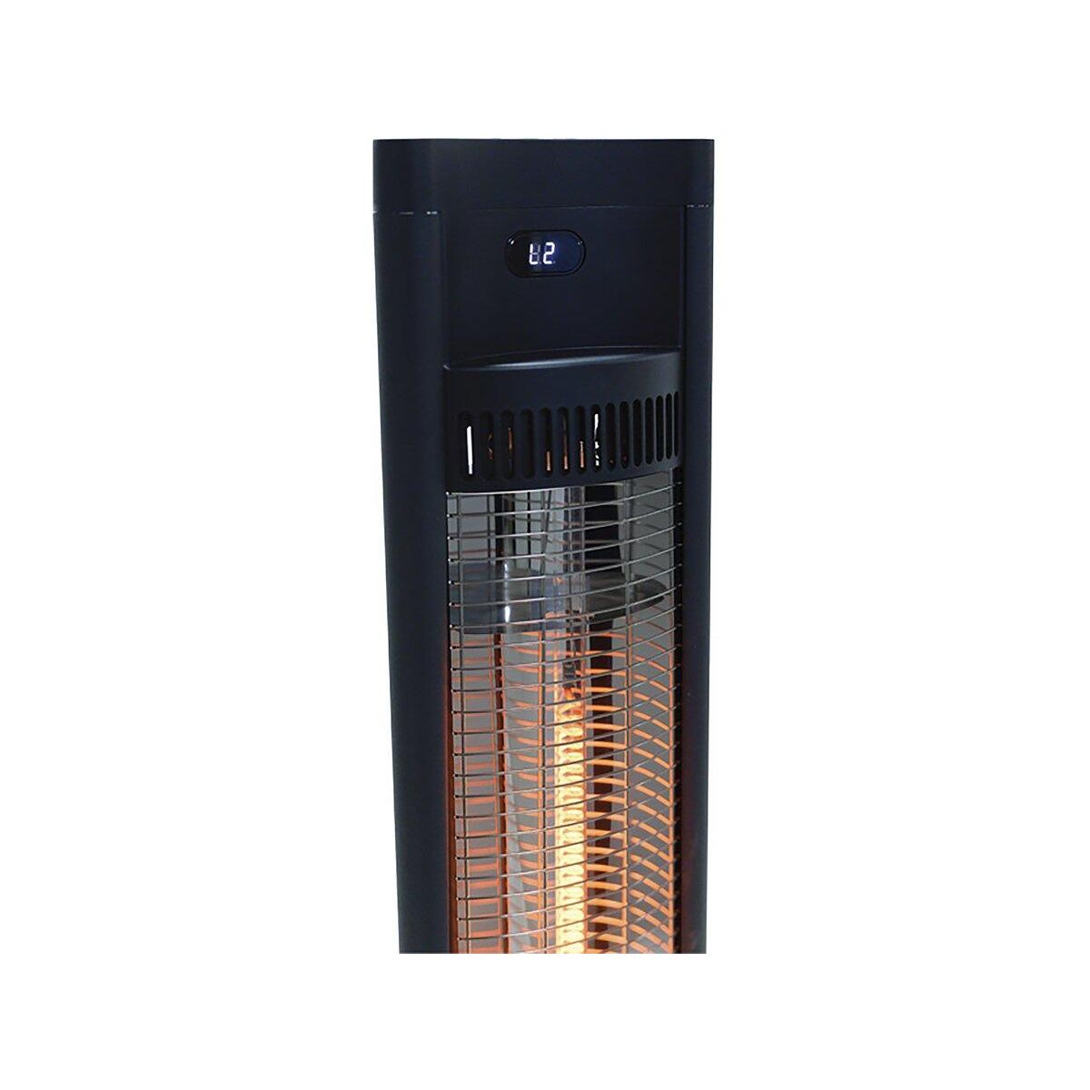 Habitat et Jardin Chauffage électrique radiant  Tornado  - 2000W - Noir