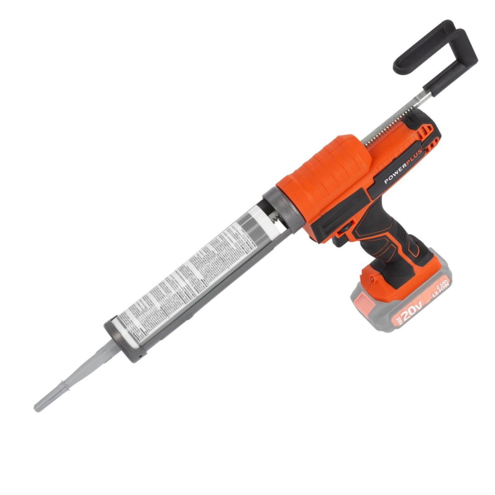 Voir la diapositive 5 : DUAL POWER Pistolet à cartouche batterie dual power