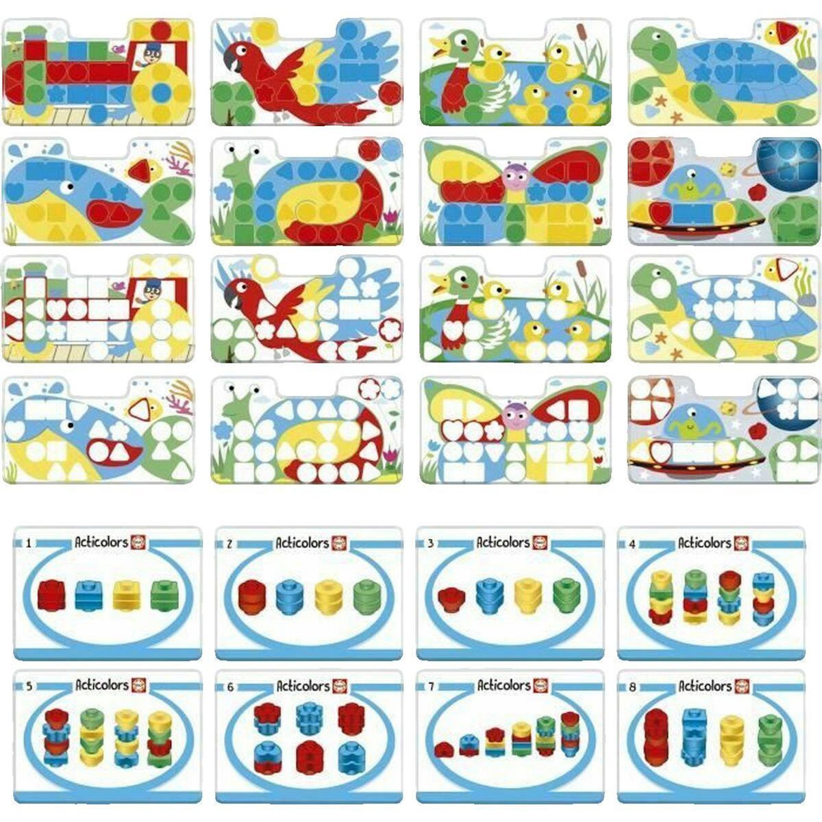 EDUCA Jouet éducatif Educa-Borras coloré