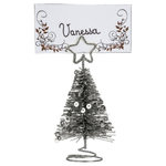 FEERIC LIGHT & CHRISTMAS Cavalier de Table Sapin  Colorama  10cm Argent