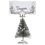 Voir la diapositive 1 : FEERIC LIGHT & CHRISTMAS Cavalier de Table Sapin  Colorama  10cm Argent