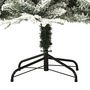 Voir la diapositive 5 : VIDAXL Sapin de Noël artificiel à flocons de neige Vert 180 cm PVC PE
