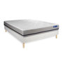 Voir la diapositive 3 : ACTISOM Ensemble matelas 180x200 ACTIFLEX SOFT 3zones de confort + sommier KIT blanc