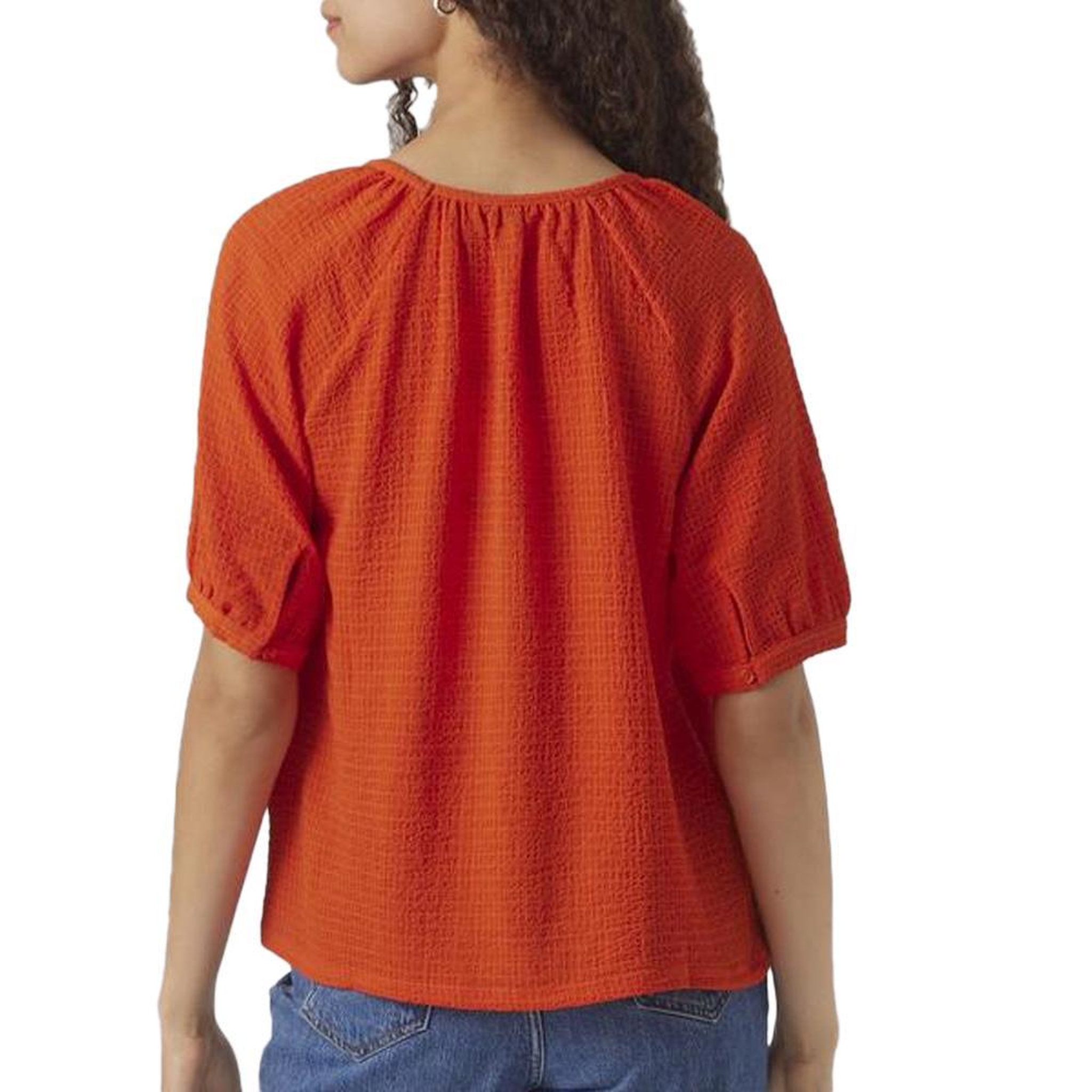 Voir la diapositive 2 : Vero Moda T-shirt Rouge Femme Vero Moda Kassi