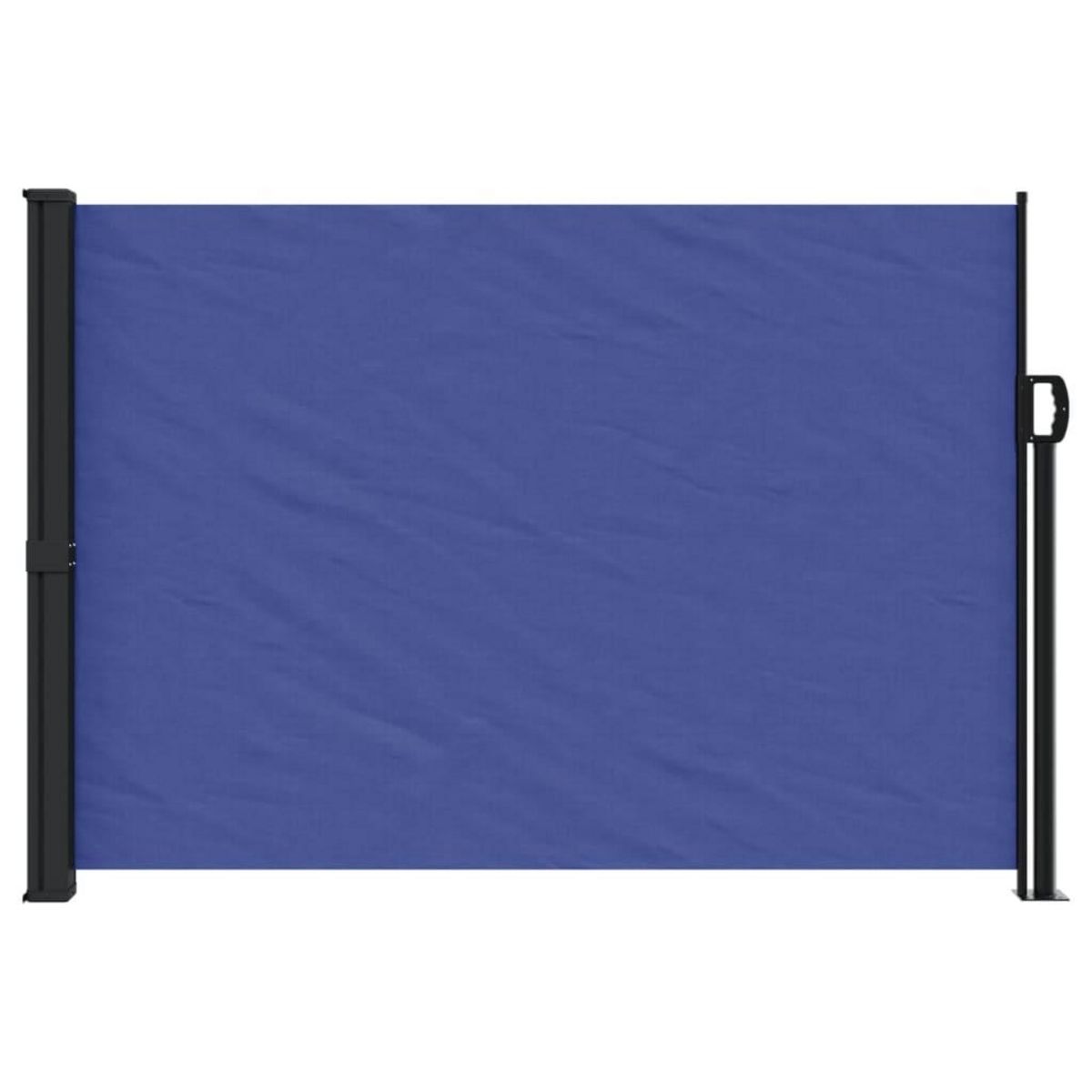 VIDAXL Auvent lateral retractable bleu 140x600 cm