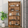 Voir la diapositive 3 : VIDAXL Armoire a livres Chene fume 82,5x30,5x185,5cm Bois d'ingenierie