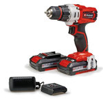 Einhell Perceuse visseuse sans fil TE-CD 18/2 Li (2x2,0 Ah)