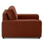 Voir la diapositive 2 : LISA DESIGN Pivoine - fauteuil en velours texturé