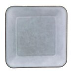 SECRET DE GOURMET Lot de 6 Assiettes à Dessert  Océane  20cm Bleu