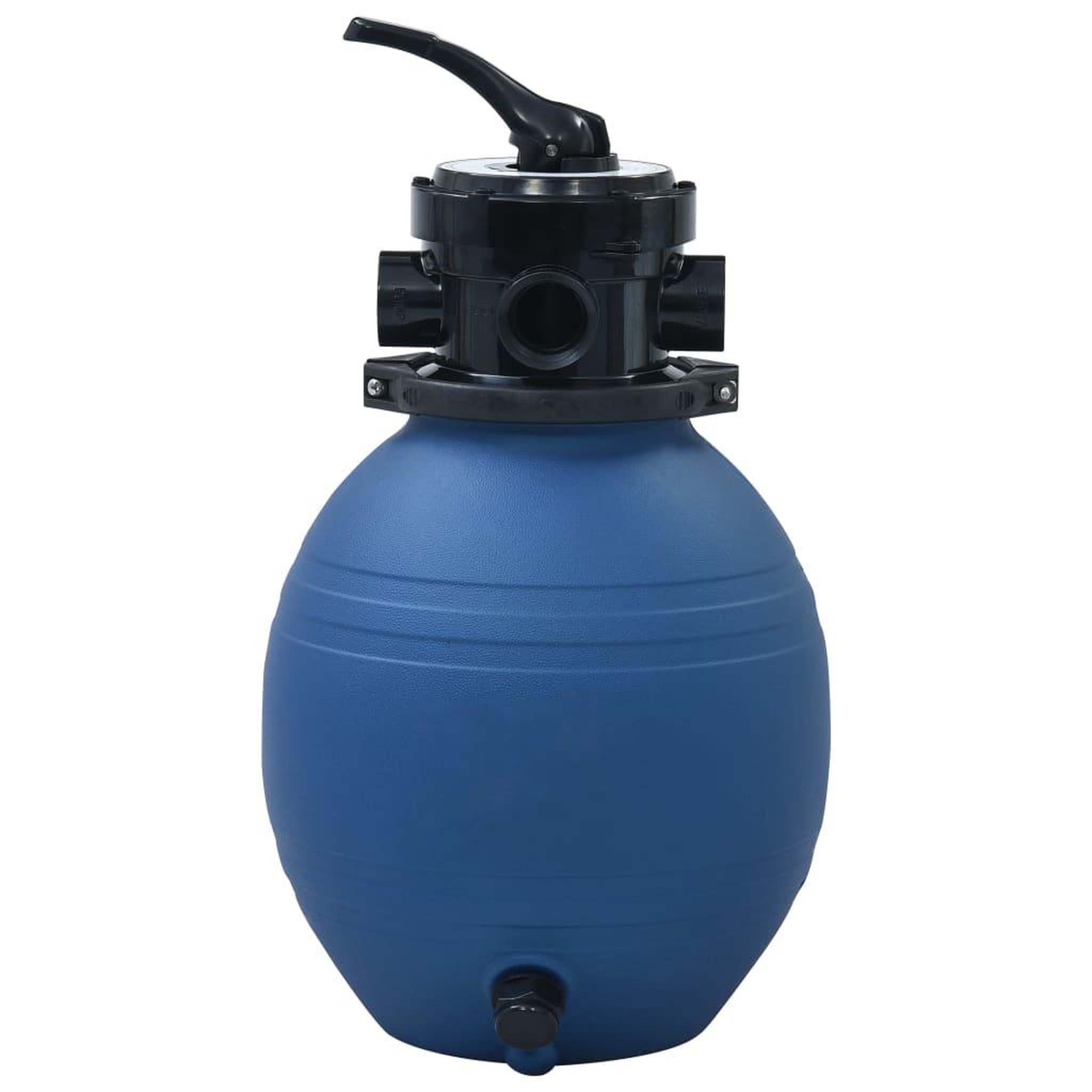 Voir la diapositive 3 : VIDAXL Filtre a sable pour piscine avec vanne 4 positions bleu 300 mm
