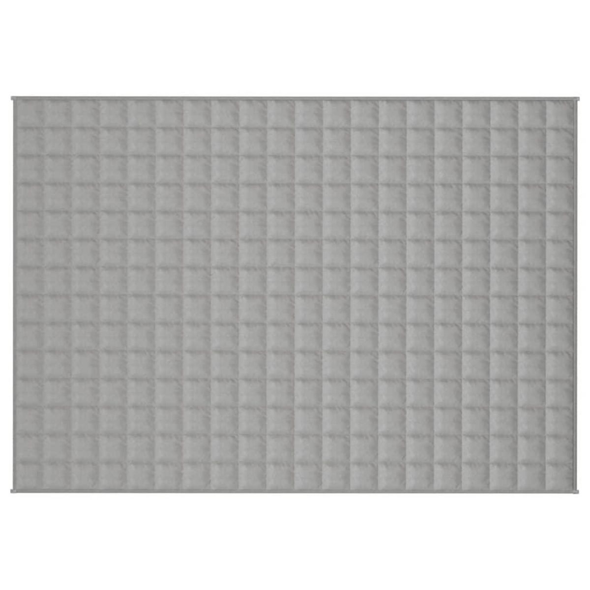 VIDAXL Couverture lestee Gris 137x200 cm 6 kg Tissu