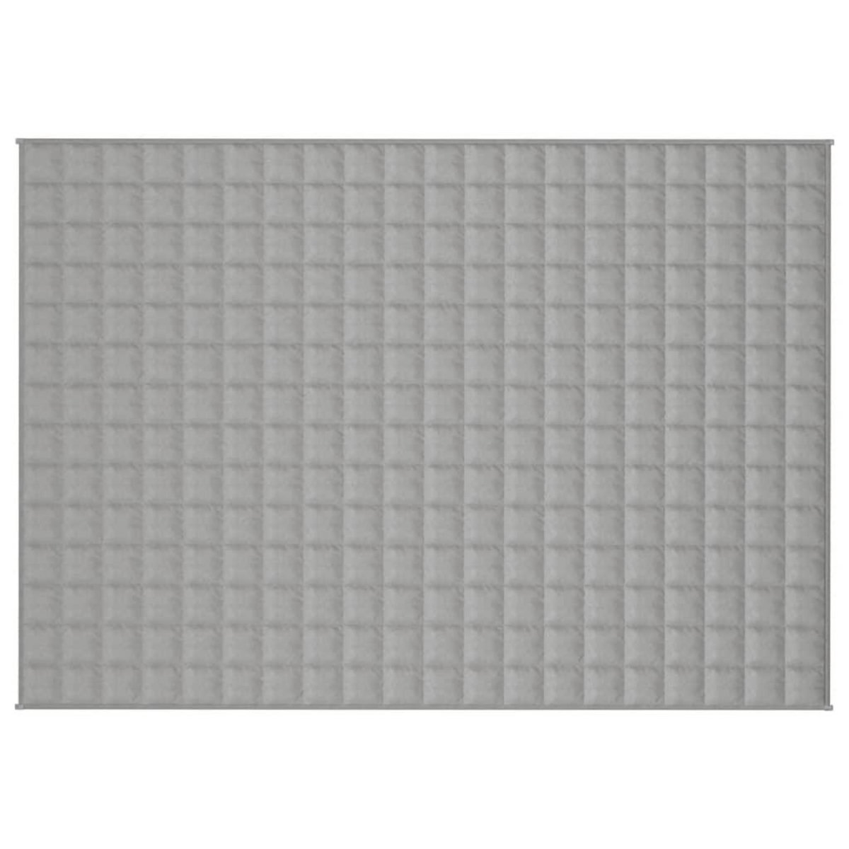 VIDAXL Couverture lestee Gris 137x200 cm 6 kg Tissu