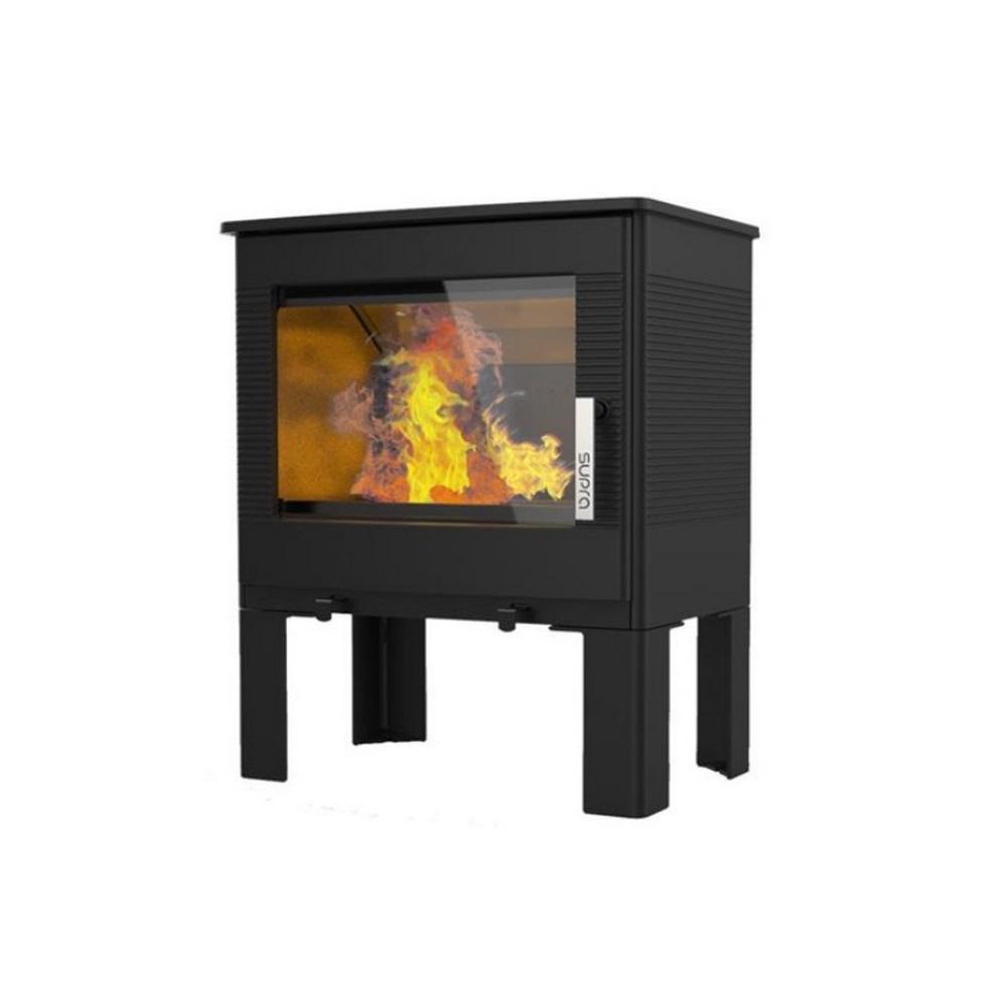 Supra Poêle à bois fonte 8.7kw noir - fr9016140b