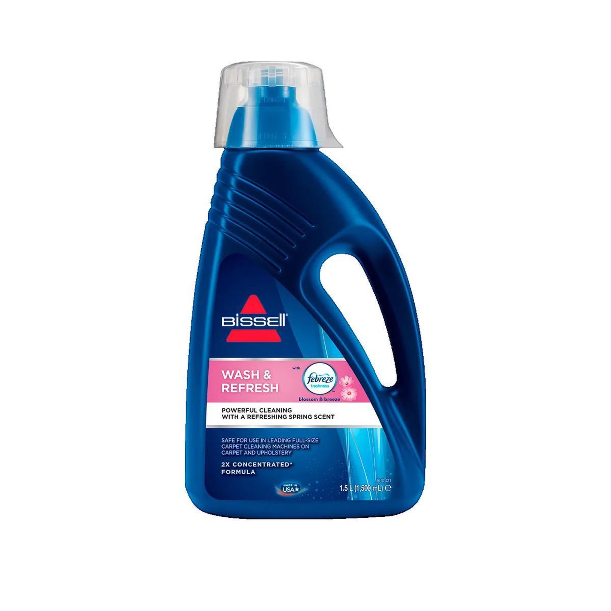 BISSELL nettoyant pour tapis wash & refresh avec Febreze 1.5L