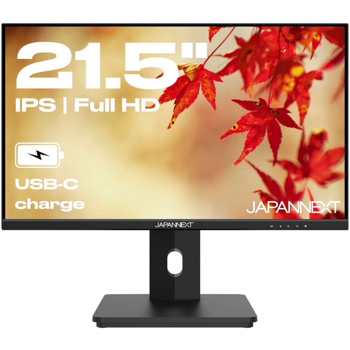 JAPANNEXT Ecran PC JN-i215FLFHSP-C65W Plat 21,5