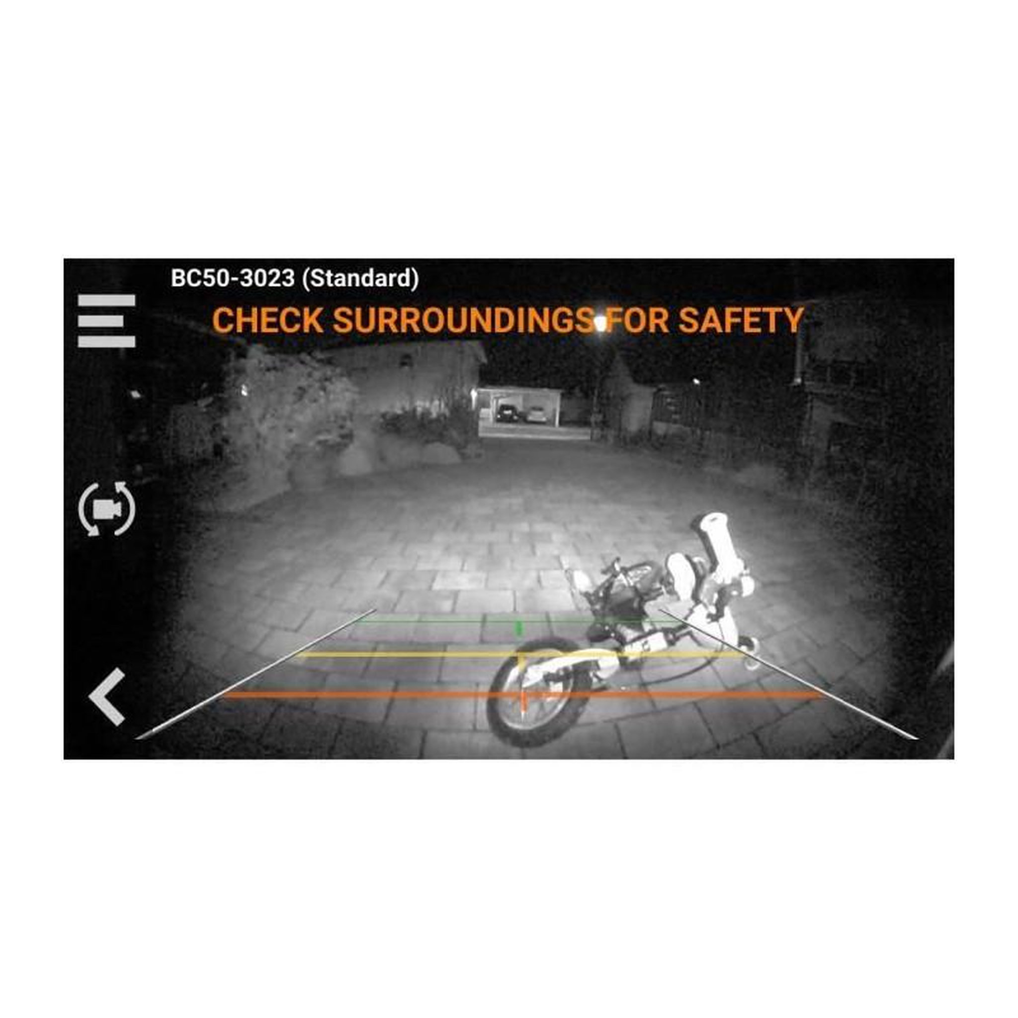 GARMIN Caméra de recul sans fil BC50 - GARMIN - Vision nocturne - Support pour plaque d'immatriculation & support de fixation