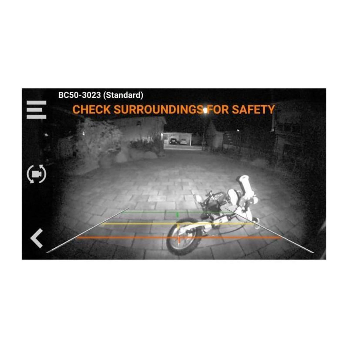 GARMIN Caméra de recul sans fil BC50 - GARMIN - Vision nocturne - Support pour plaque d'immatriculation & support de fixation