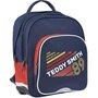 Voir la diapositive 2 : TEDDY SMITH Sac à dos 2 compartiments bleu et rouge