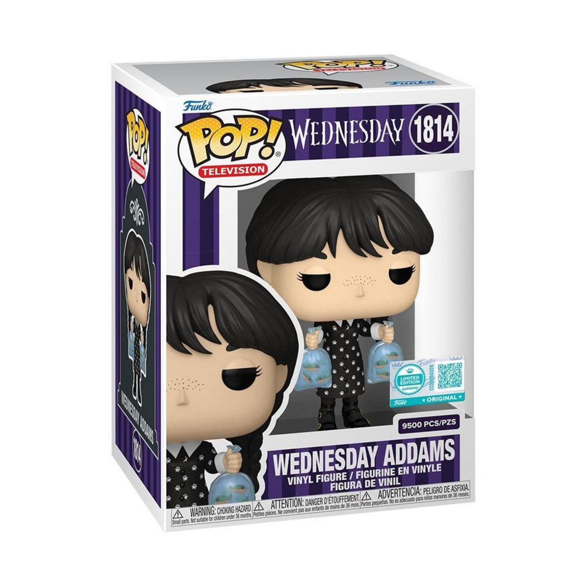 Funko Figurine Funko Pop TV Wednesday Addams S3 Limited Edition Supreme