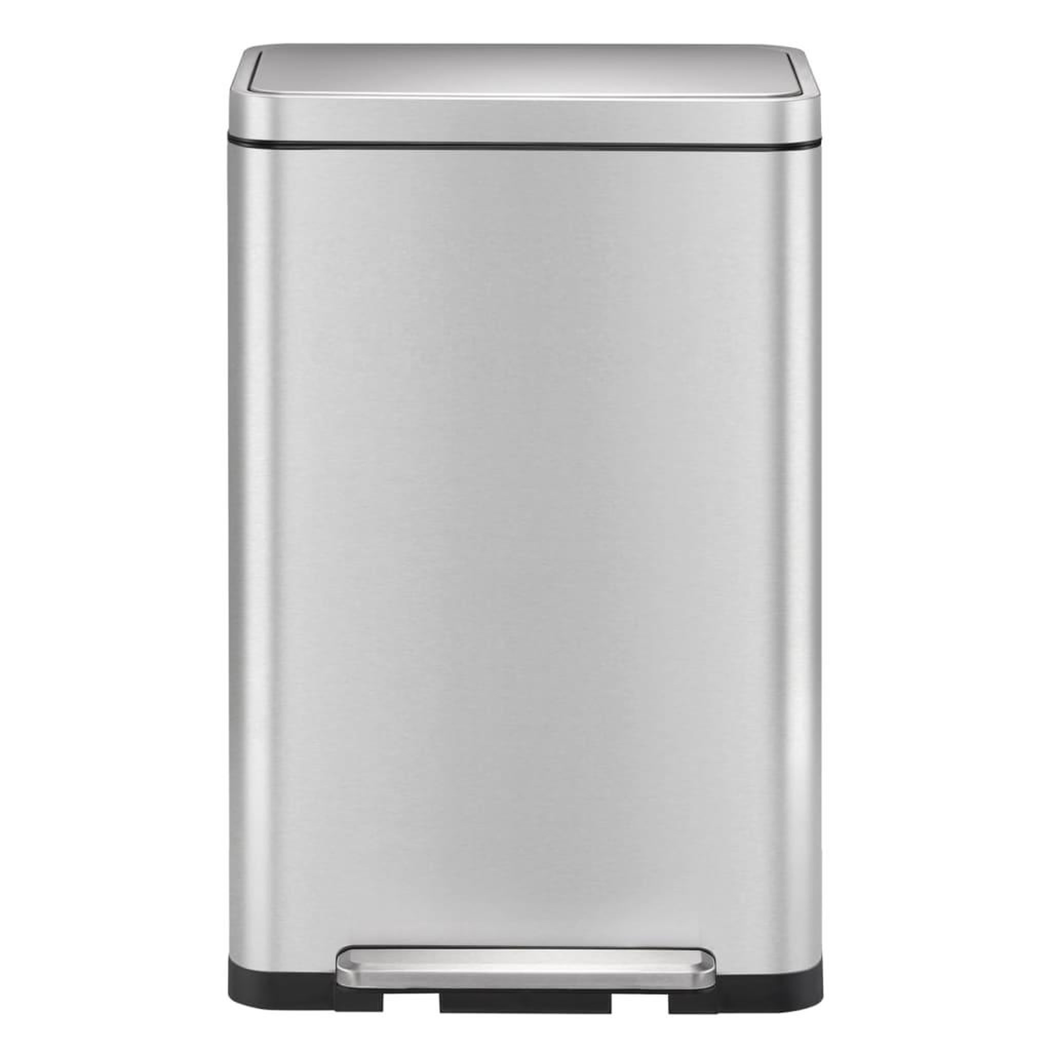 Voir la diapositive 3 : EKO EKO Poubelle a pedale X-Cube 30 L Argente mat
