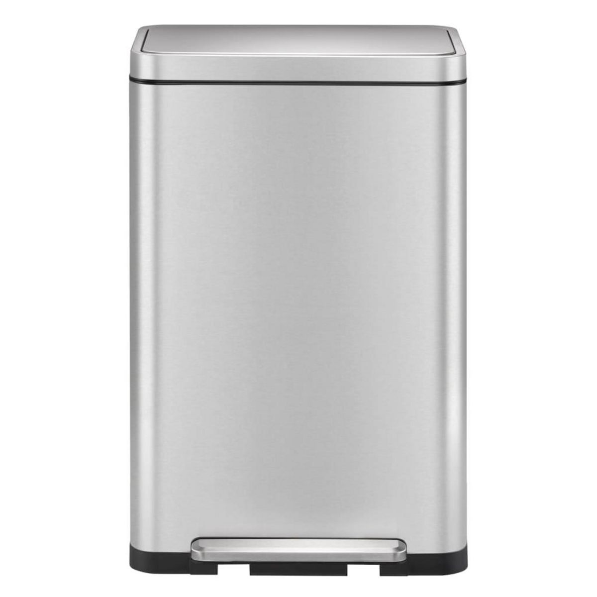 EKO EKO Poubelle a pedale X-Cube 30 L Argente mat