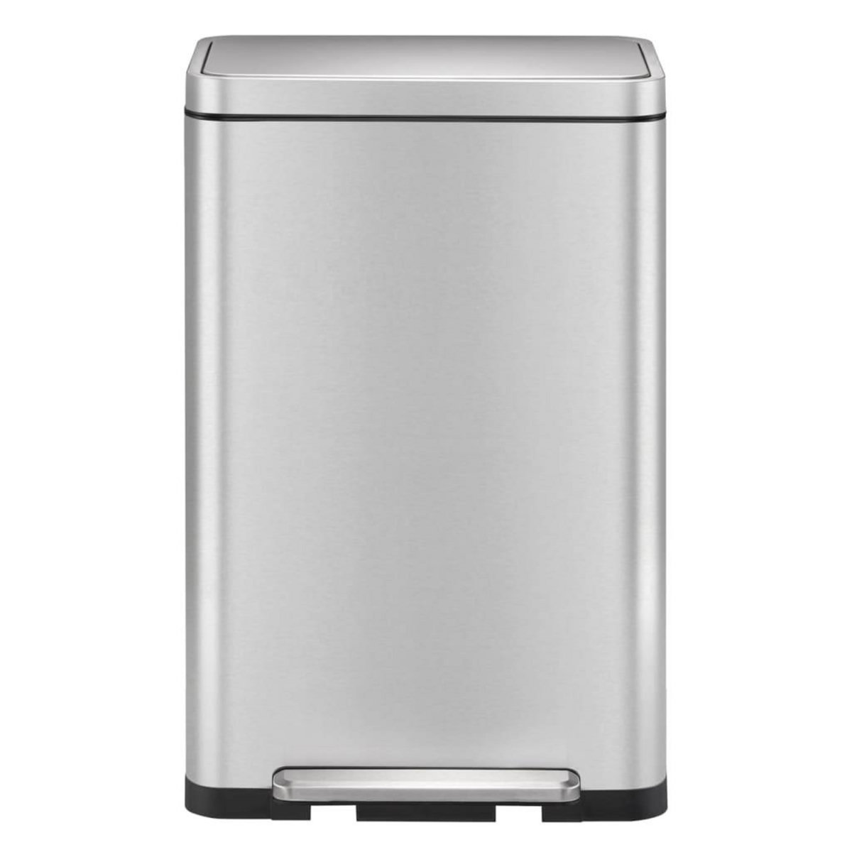 EKO EKO Poubelle a pedale X-Cube 30 L Argente mat