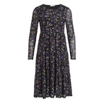 Vila Robe Noir imprimé Femme Vila Volettis Mesi. Coloris disponibles : Noir