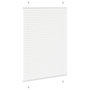 Voir la diapositive 4 : VIDAXL Store plisse blanc 85x150 cm largeur du tissu 84,4 cm polyester