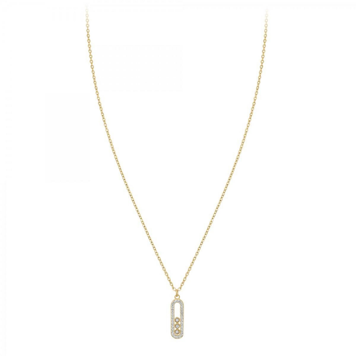 SC BOHEME Collier SC Bohème orné de Zirconium et de Cristaux scintillants