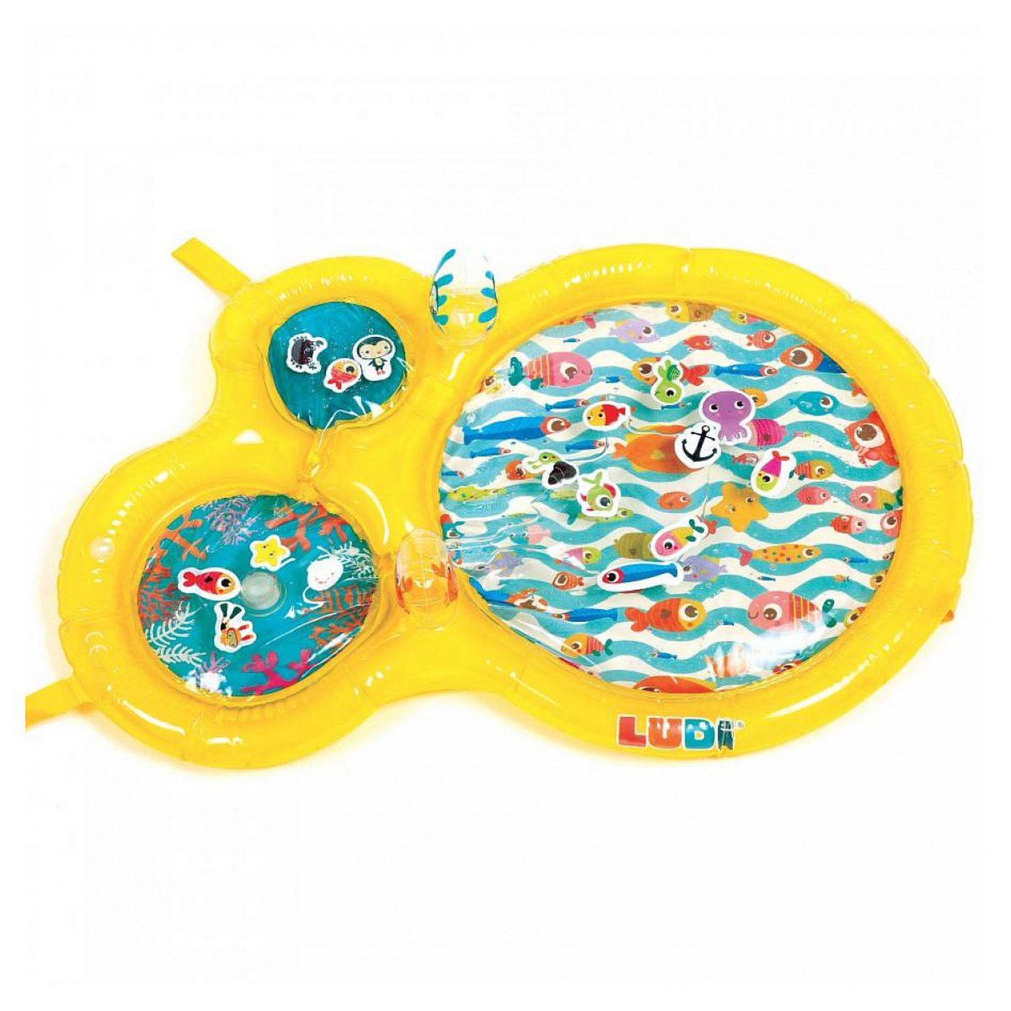 Voir la diapositive 3 : LUDI Tapis jeu à eau pour bebe