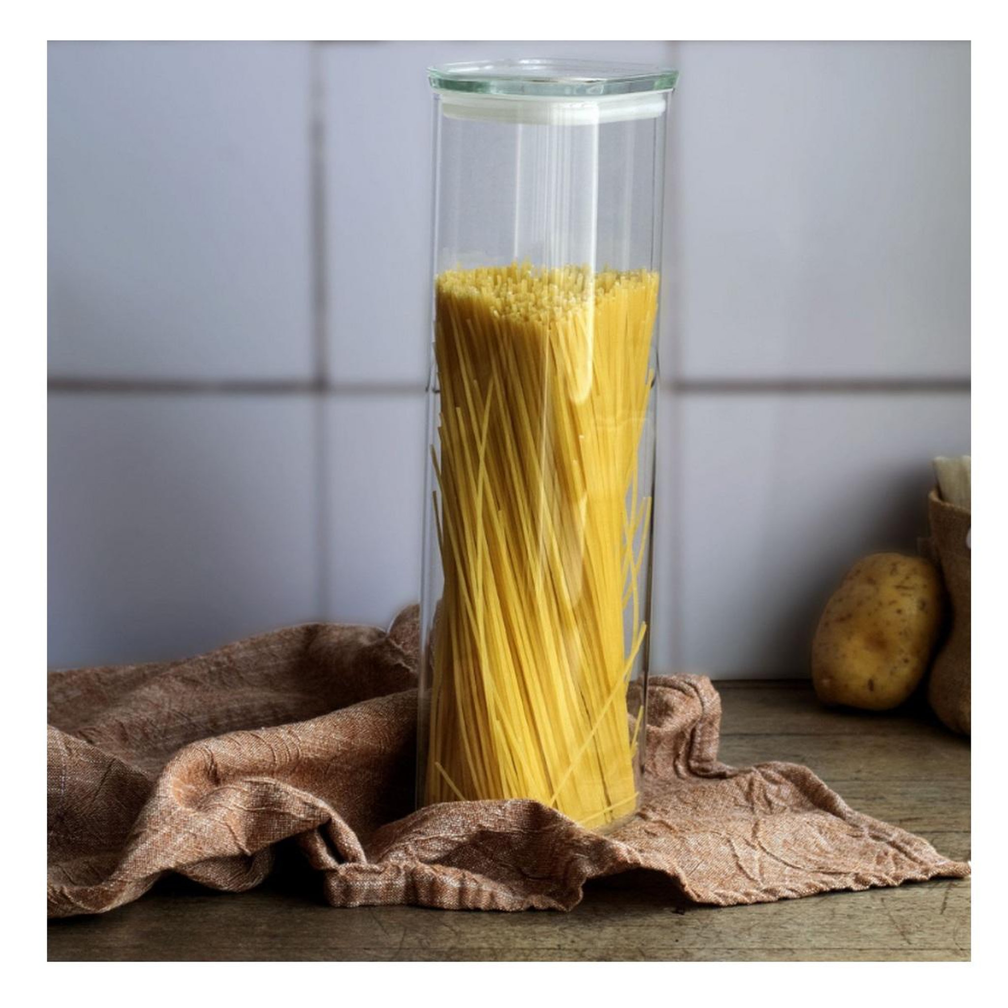 Voir la diapositive 2 : PEBBLY Boîte alimentaire 2.6l verre - PKV-066
