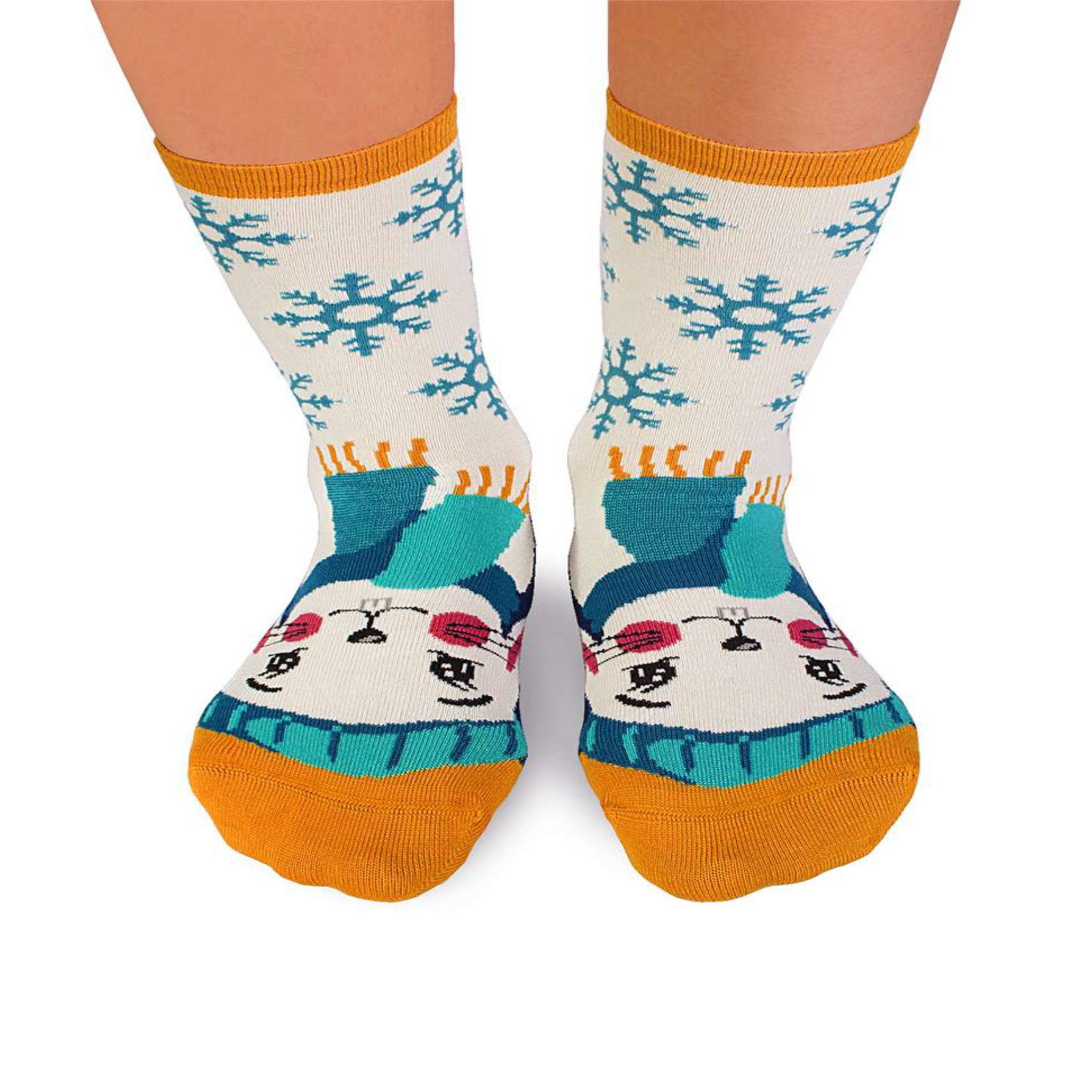 PIRIN HILL Chaussettes en bambou lapin. Coloris disponibles : Blanc