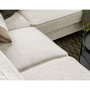 Voir la diapositive 5 : BEST MOBILIER Molly - canapé d'angle droit 5 places convertible en tissu