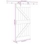 Voir la diapositive 6 : VIDAXL Porte coulissante et kit de quincaillerie 95x210 cm pin massif