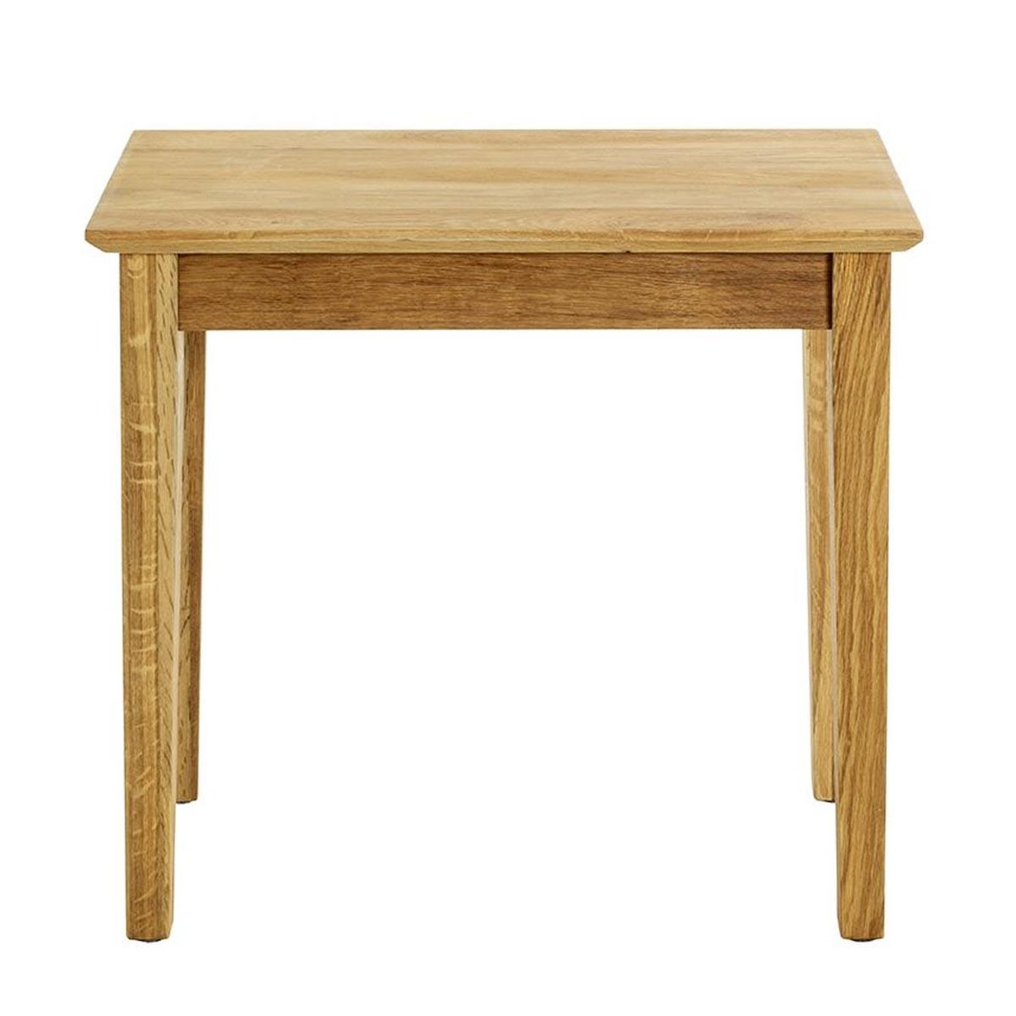 Voir la diapositive 2 : Paris Prix Table d'appoint en bois  mani  56cm chêne