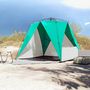 Voir la diapositive 3 : VIDAXL Tente de plage 4 personnes liberation rapide impermeable