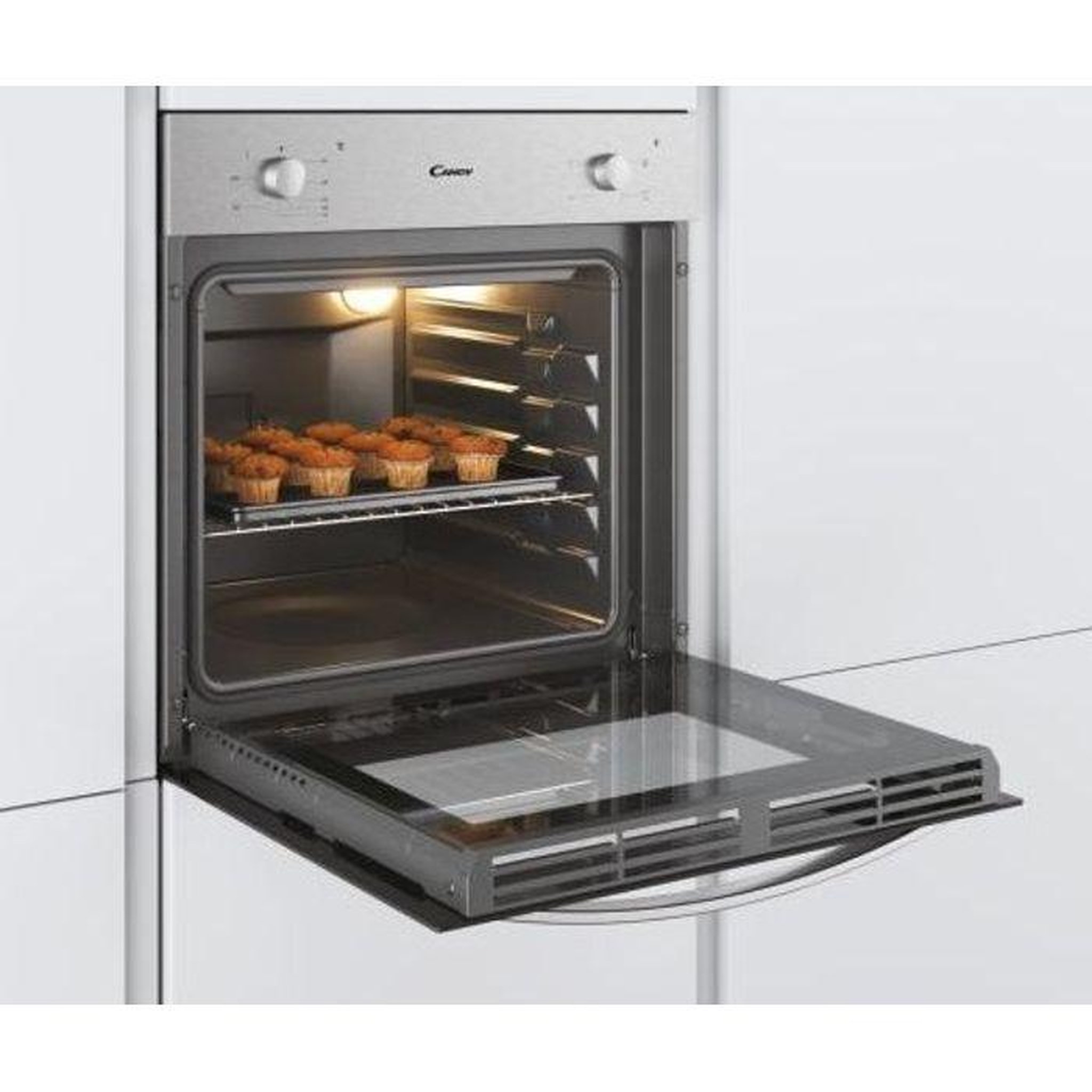 Voir la diapositive 3 : Candy Four intégrable 70l 60cm inox - fcs100xe
