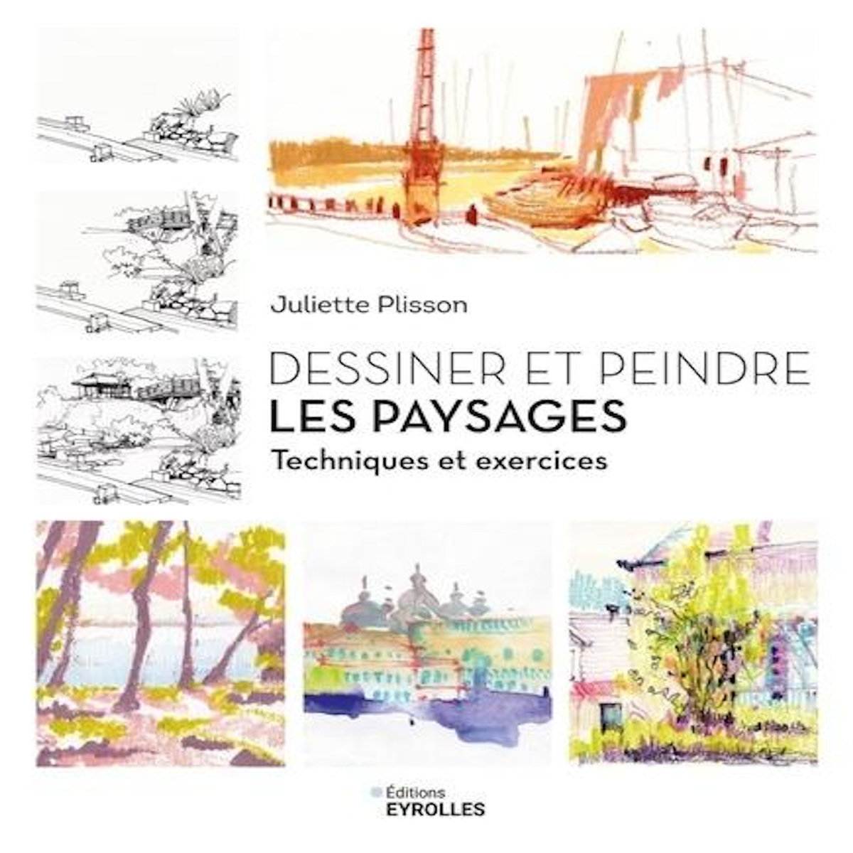 DESSINER ET PEINDRE LES PAYSAGES. TECHNIQUES ET EXERCICES, Plisson Juliette