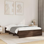 Voir la diapositive 1 : VIDAXL Cadre de lit sans matelas chene marron 140x190 cm