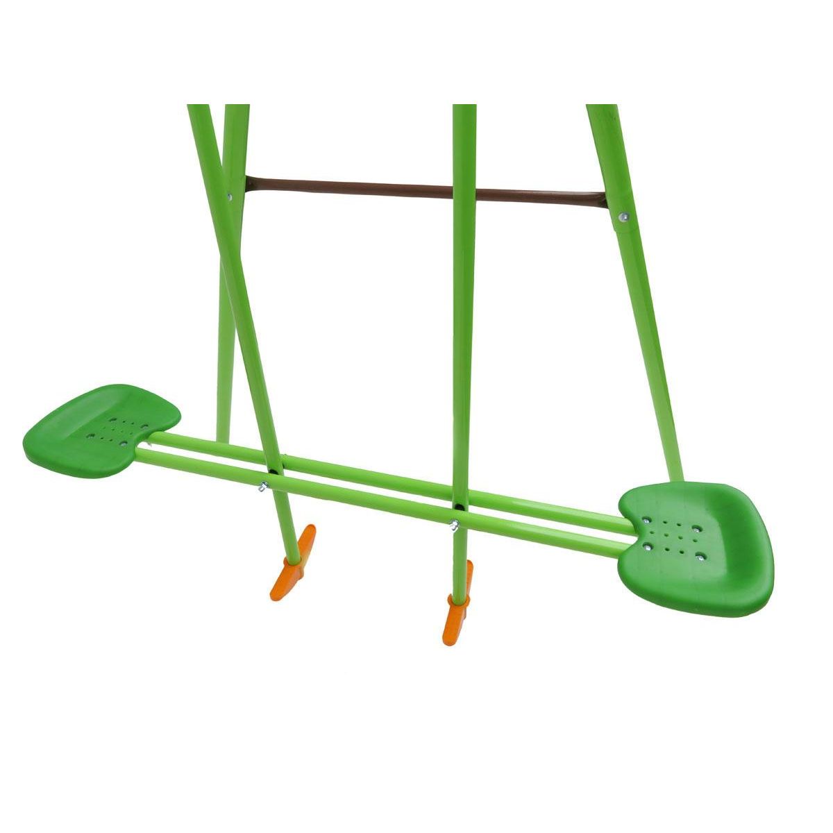 Habitat et Jardin Portique acier  Leo  - 1.96m - 3 agrès