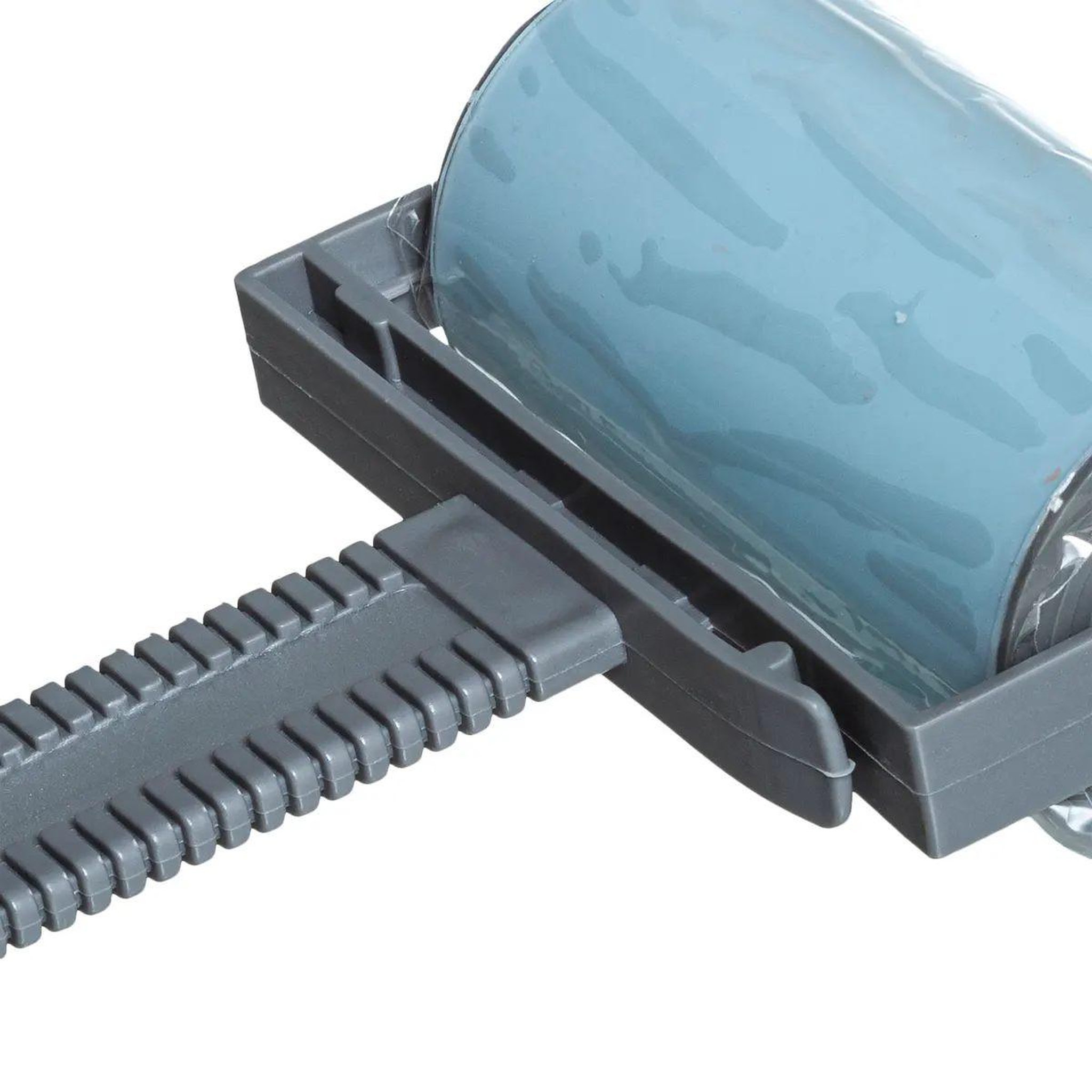 Voir la diapositive 3 : FIVE Brosse à vêtements adhésive  lavable  17cm bleu
